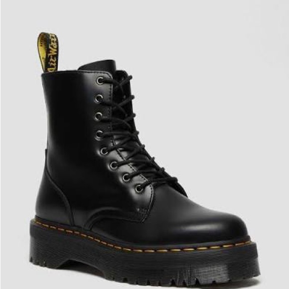 Dr. Martens Shoes - Dr. Martens Jadon Black Boots